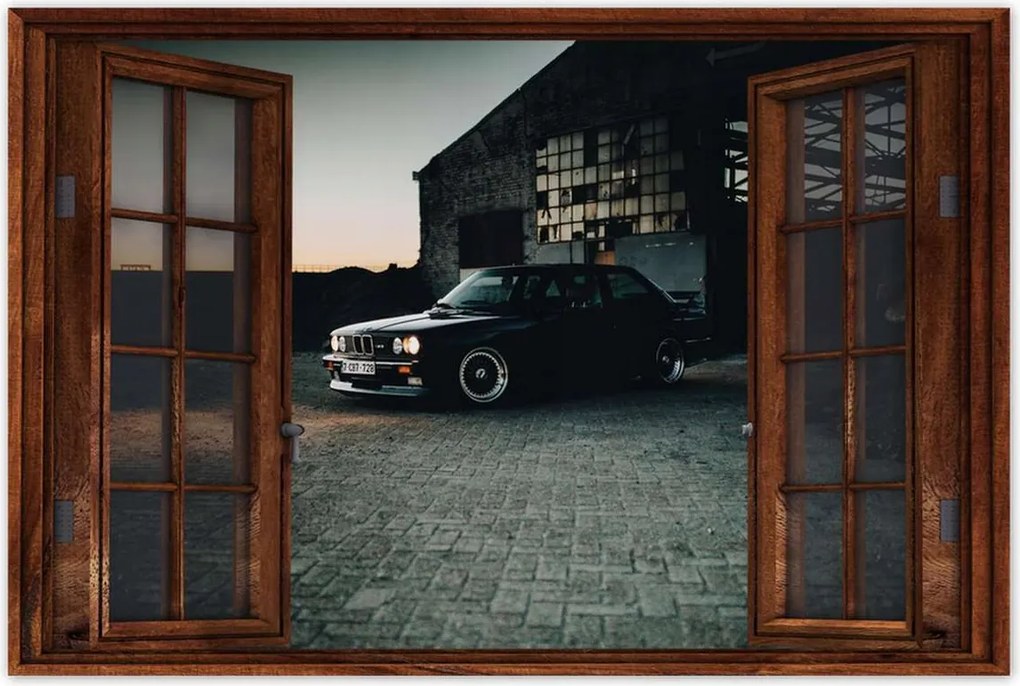 Poszterek 90x60 Csökkentett Bmw M3 Cápa