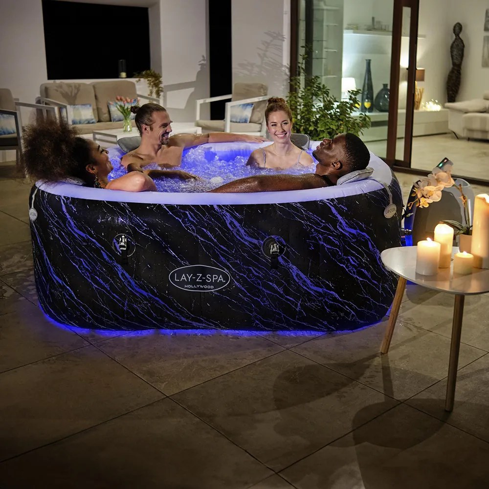 Lay-Z-Spa Hollywood Luxe Airjet jakuzzi 180 x 180 x 66 cm 2025