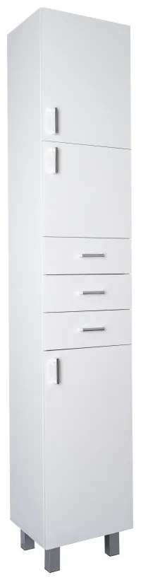 Viva STYLE Fürdőszoba ÁLLÓSZEKRÉNY 192 magas POLCOS - BALOS - 35 x 33 x 192 cm
