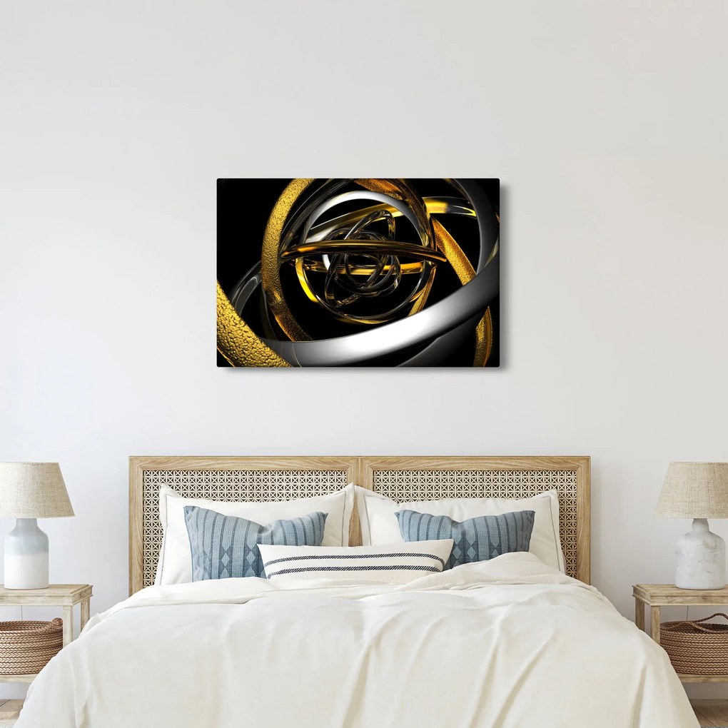 A modern absztrakció képe (90x60 cm)