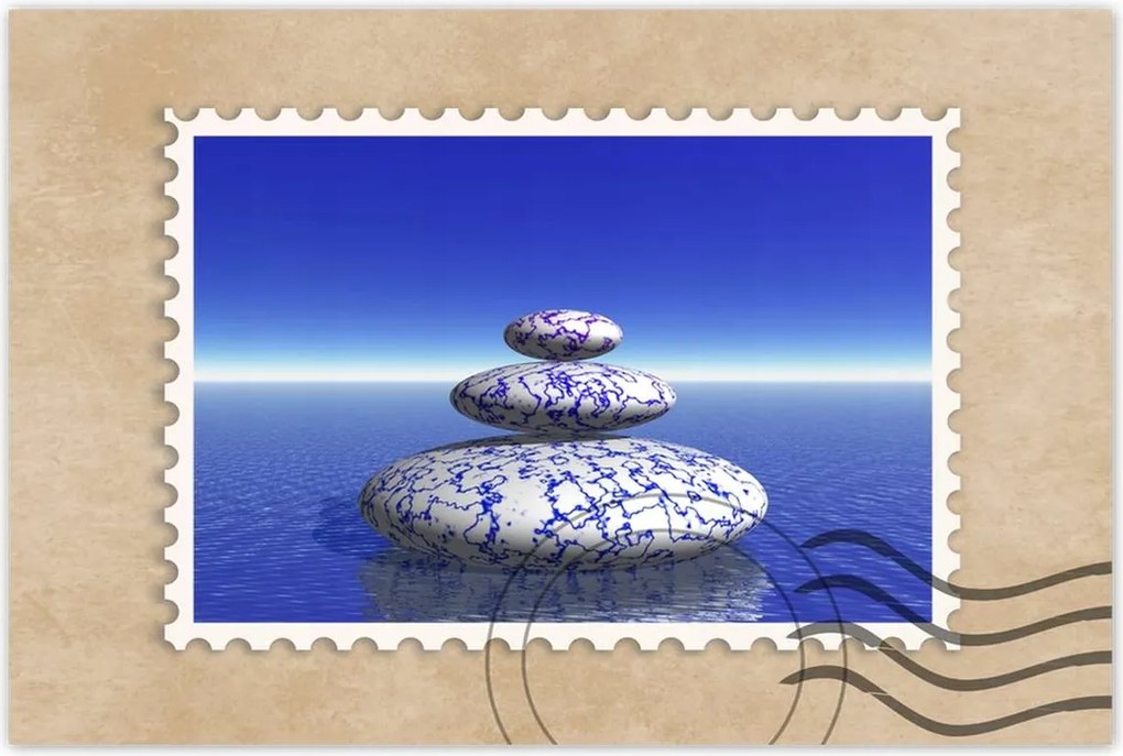 Poszterek 90x60 Zen kövek