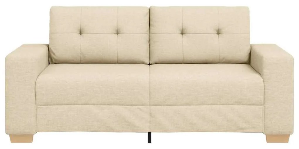 krém szövet loveseat kanapé 140 cm