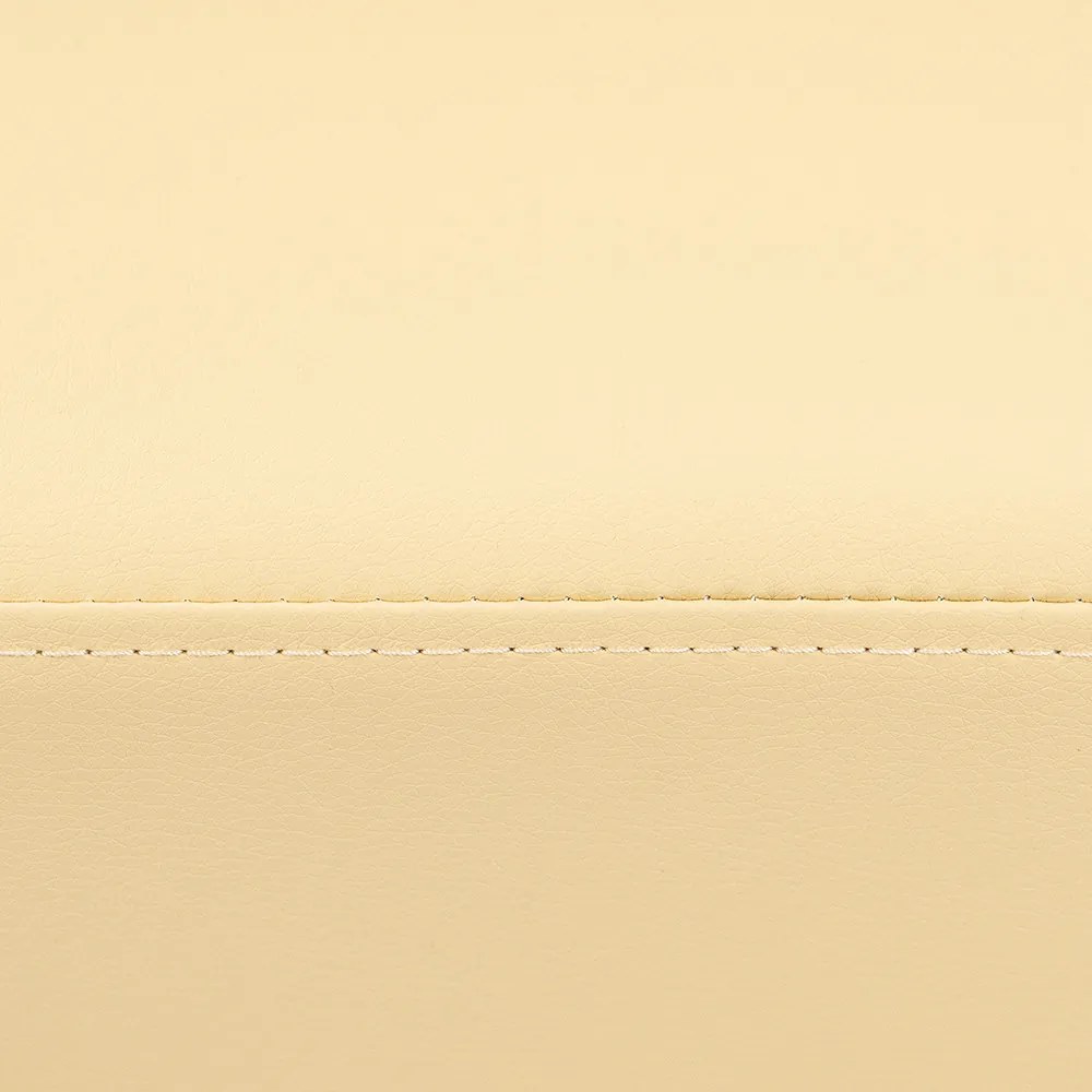 Kelly bőr étkezőszék bézs színben