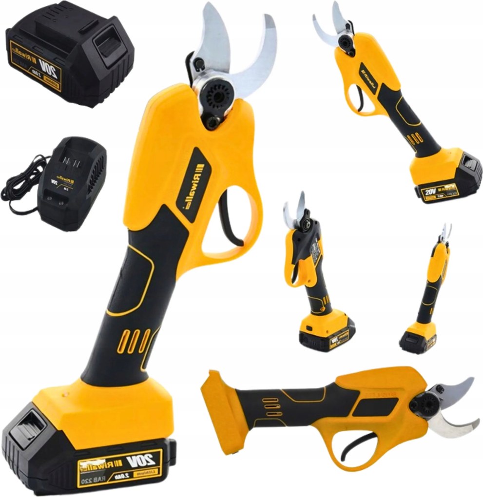 Akkumulátoros ágvágó olló 20V szénmentes motorral 2Ah Rap 3020i Set