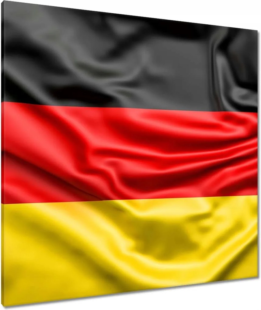 Vászonkép 90x90 Zászló Németország