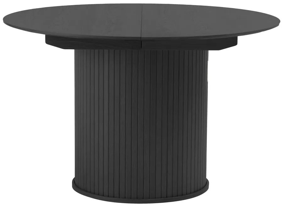 Kerek bővíthető étkezőasztal ø 120 cm Nola – Unique Furniture
