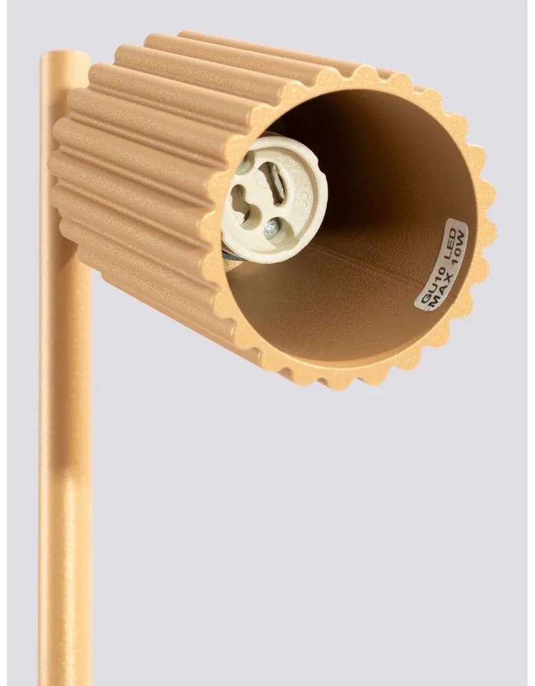 Aranyszínű asztali lámpa (magasság 43 cm) Gleam – Sollux