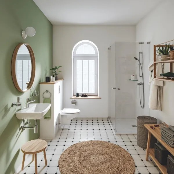 GROHE 24333001 - SWIFT DN 15 zuhanycsaptelep, fényes króm