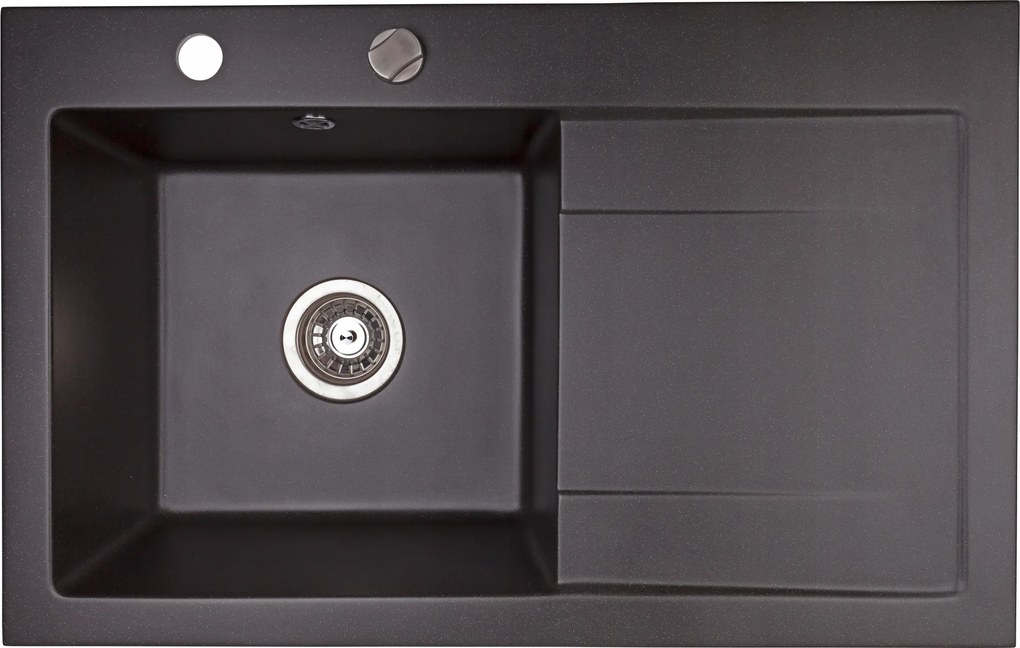 Gránit Mosogató Mingus 80L egymedencés konyhai mosogató csepegtetővel