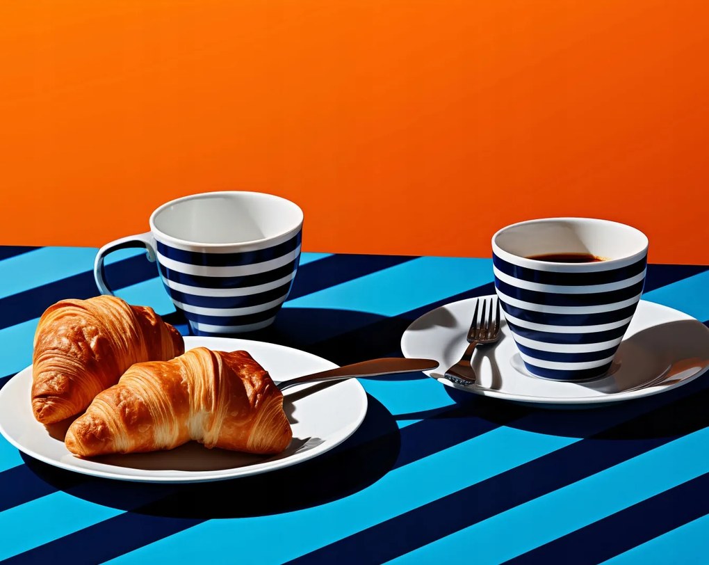 Poszter 76x60,5cm Croissanty