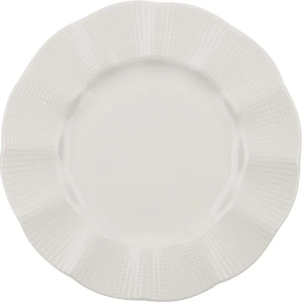 24 részes porcelán étkészlet krém
