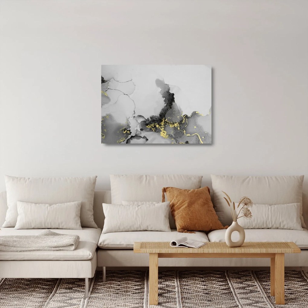 Üveg kép - Tintaművészet (70x50 cm)