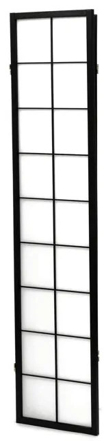 Fekete Tömörfa Paraván. EF-E804 BK