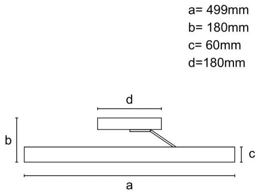 LED Dimmelhető felületre szerelhető csillár LED/86W/230V 3000-6500K fekete + távirányítás