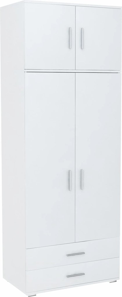 Bodo 2D2S kétajtós szekrény Fehér Ufc Feltéttel