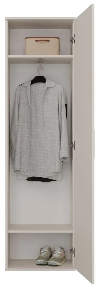 Kashar Duo tükrös szekrény, 50x180x35 cm, kasmír