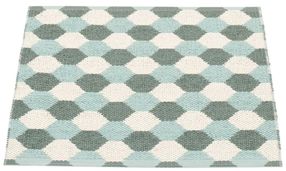 Zöld-türkiz kültéri-beltéri szőnyeg 60x70 cm Dana Army – Pappelina