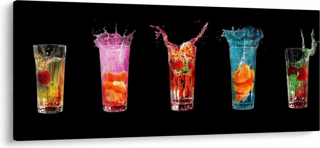 Az italok képe (120x50 cm)