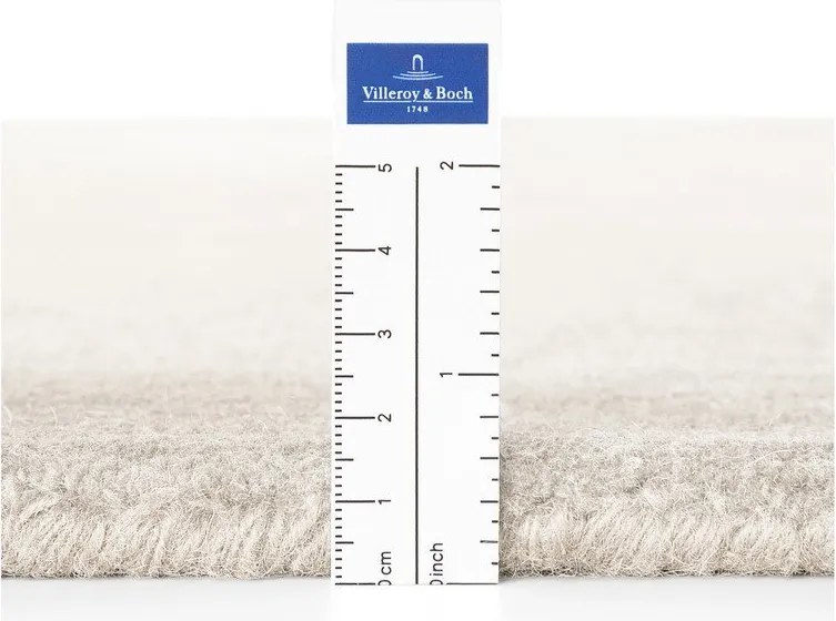 Krémszínű kézi szövésű gyapjúkeverék szőnyeg 80x150 cm Kari – Villeroy&amp;Boch