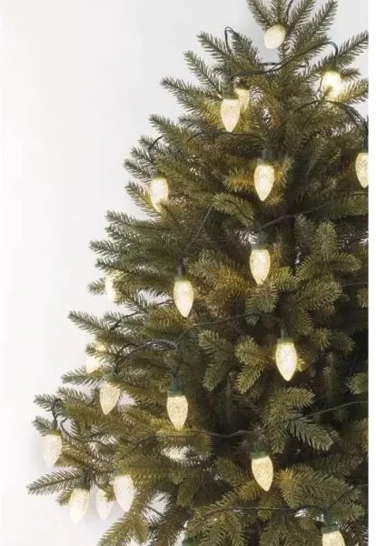 LED Kültéri karácsonyi lánc 50xLED/8 funkció 14,8 m IP44 meleg fehér