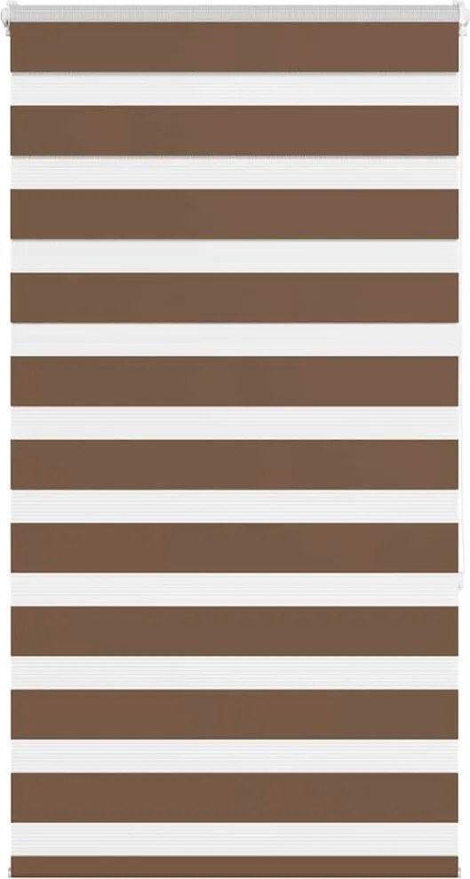 vidaXL zebrafüggönnyel barna szövetszélesség 80,9 cm poliészter