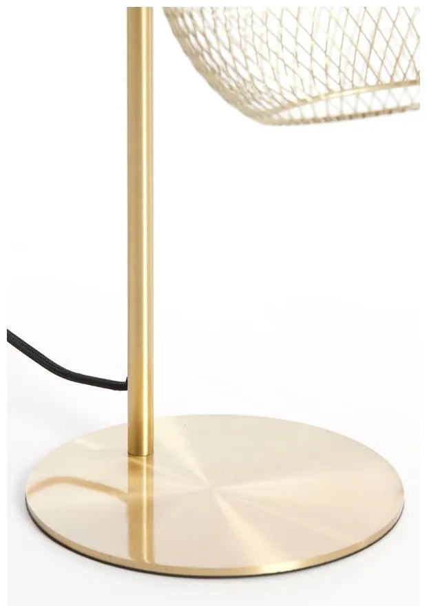 Aranyszínű asztali lámpa (magasság 50 cm) Moroc – Light &amp; Living