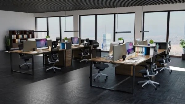 LED csillár kábeles/felületre szerelhető LED/44W/230V 4000K 120 cm fekete