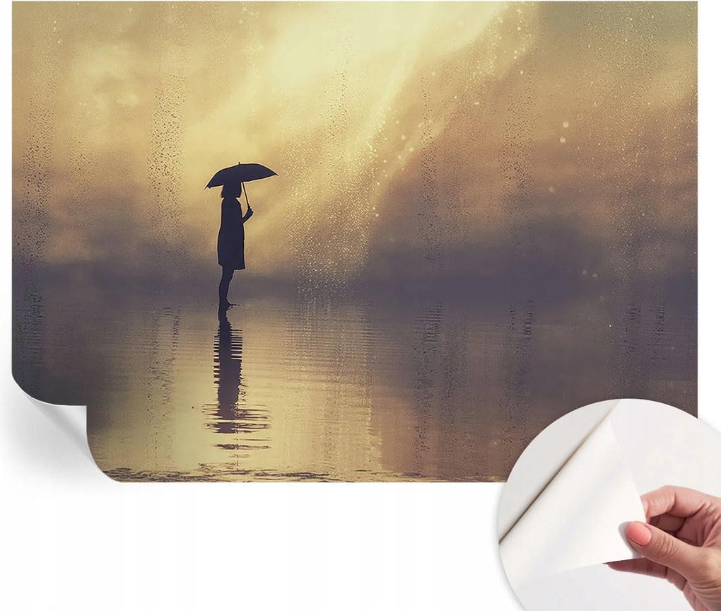 Divatos öntapadós fali tapéta Furnér Rejtélyes jelenet 312x219 cm