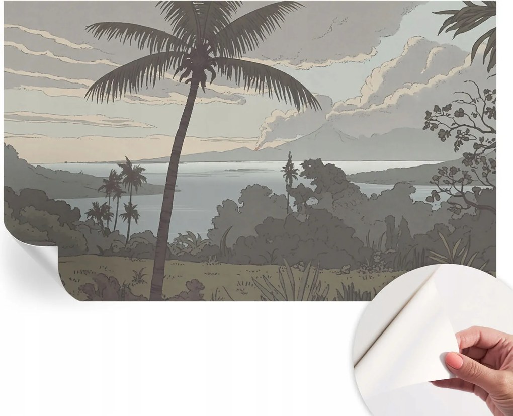 Öntapadós Dekoratív Fotótapéta Hálószobába Egzotikus tájkép 416x254