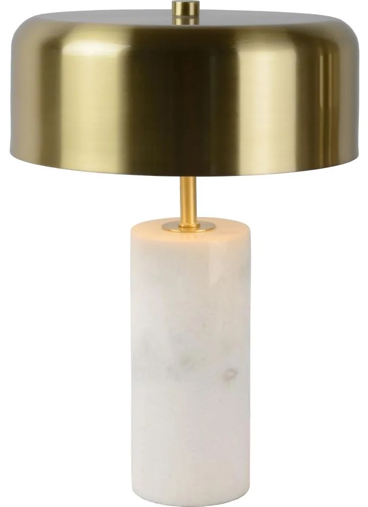 Lucide 34540/03/31 - Asztali lámpa MIRASOL 3xG9/7W/230V fehér/arany