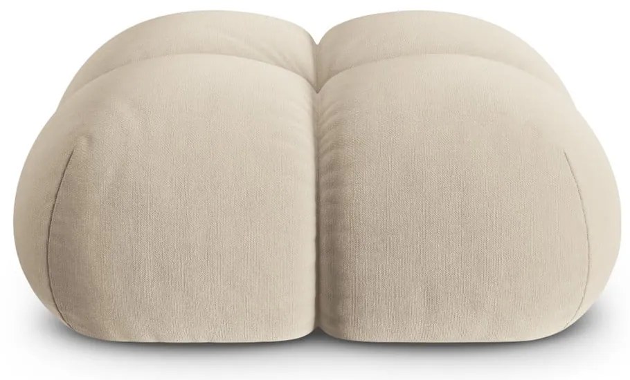 Bézs bársony lábtartó Loretto – Cosmopolitan Design