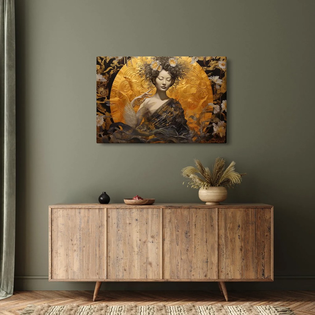 Kép - Japán hölgy (90x60 cm)