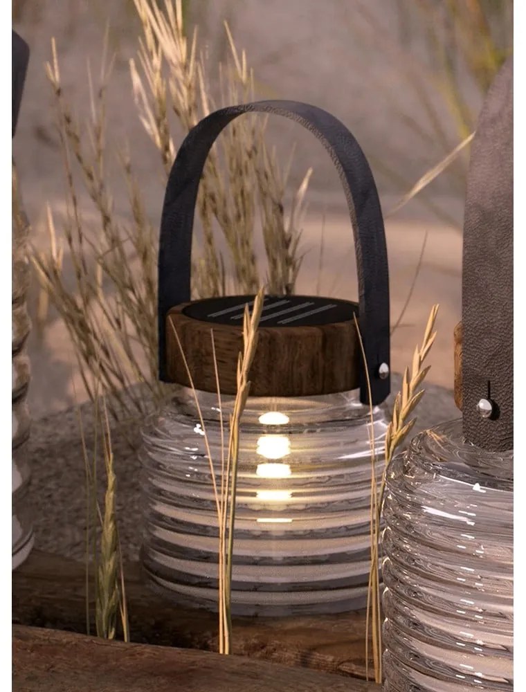 Napelemes kültéri lámpa Aston – Sirius