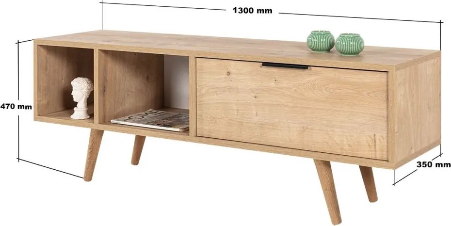 Venüs TV-állvány, 130 cm – TR707DWL1199