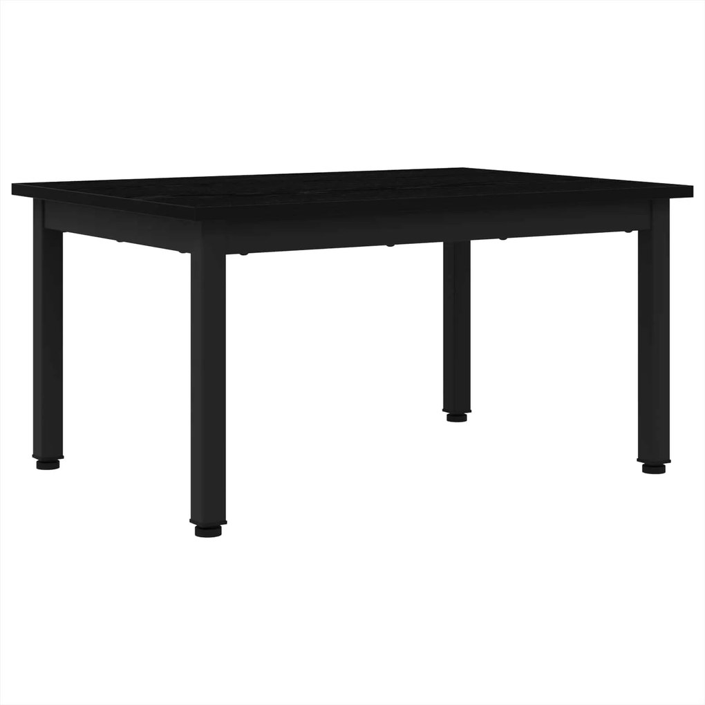 vidaXL Dohányzóasztal Fekete tölgy 70 x 50 x 36 cm Faanyag