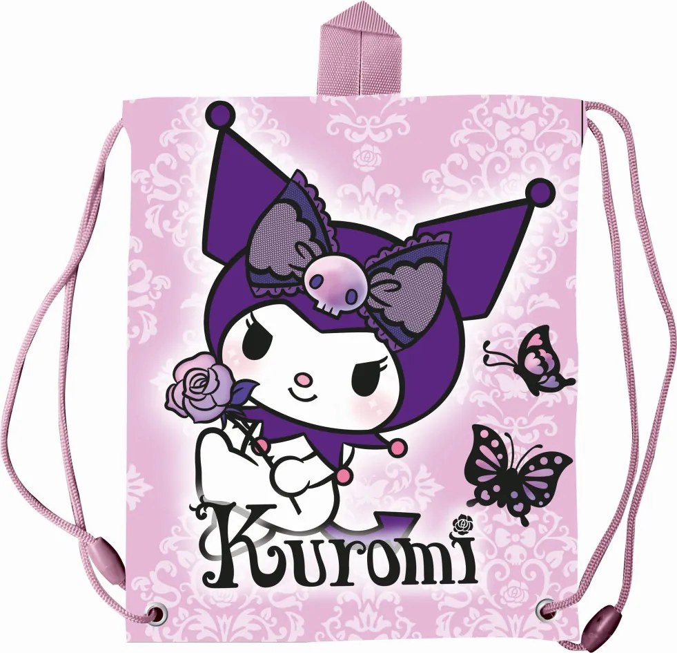 Hello Kitty Kuromi Purple uzsonnás táska 30 cm