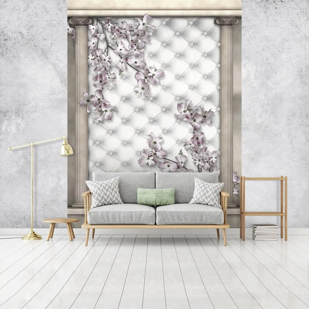 Virágok poszter, fotótapéta, Vlies (206x275 cm, álló)