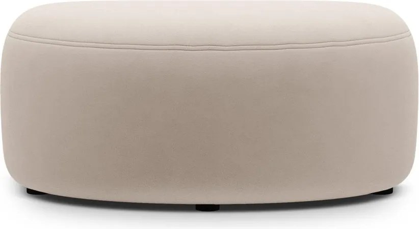 Bézs bársony lábtartó Kate – Micadoni