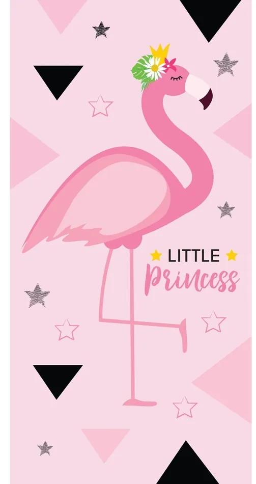Orion Little Princess flamingó, 70 x 140 cm