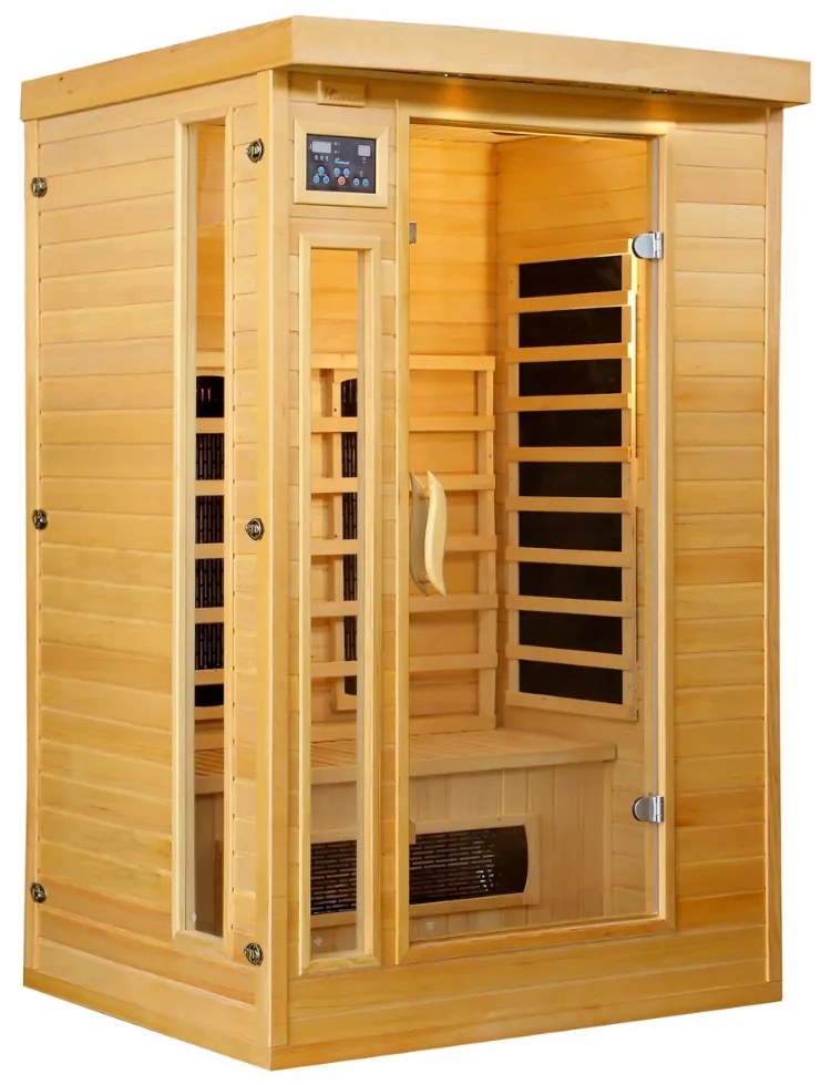 Sauna DeLuxe 2220 CB / CR, világosbarna