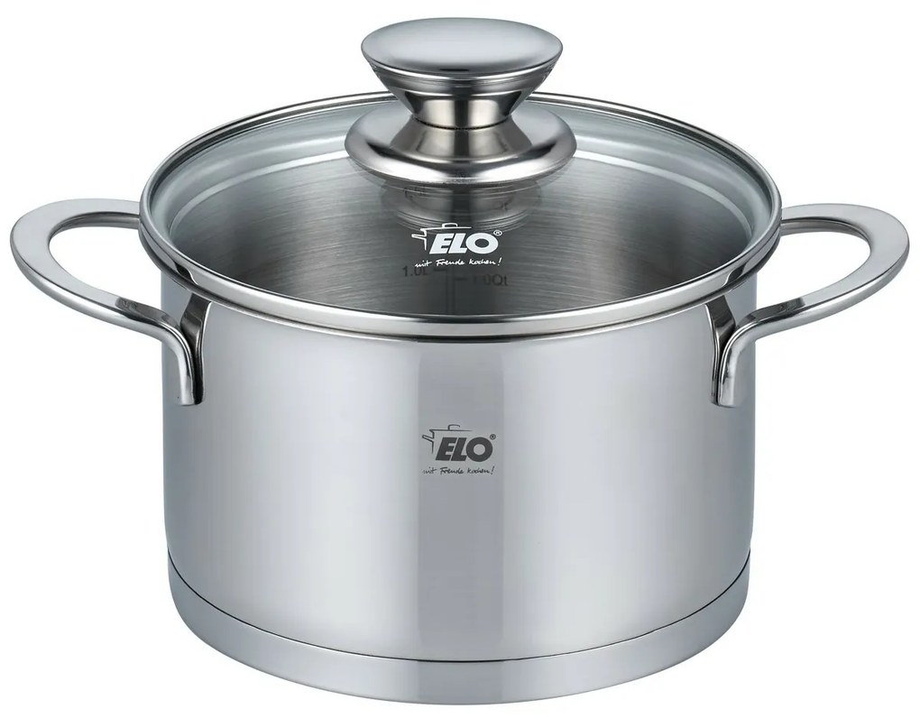 Elo 72546 Rozsdamentes acél edény Galant 16 cm,1,7 l, 1,7 l