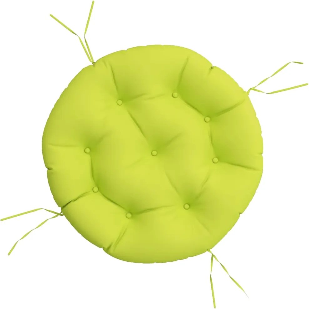 vidaXL világoszöld oxford-szövet kerek párna Ø 60 x 11 cm