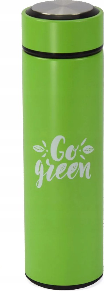 Eco Termosz Rozsdamentes Acél Kávé Teafőzővel 0,5L