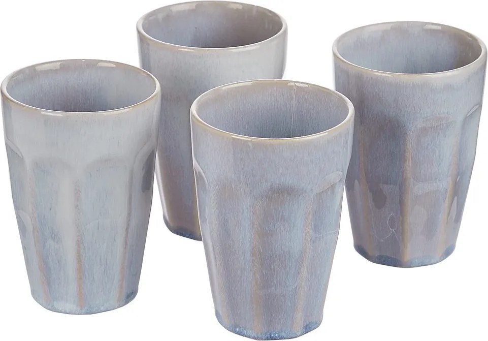 BERGAMO Latte Macchiato bögre 330ml, világoskék