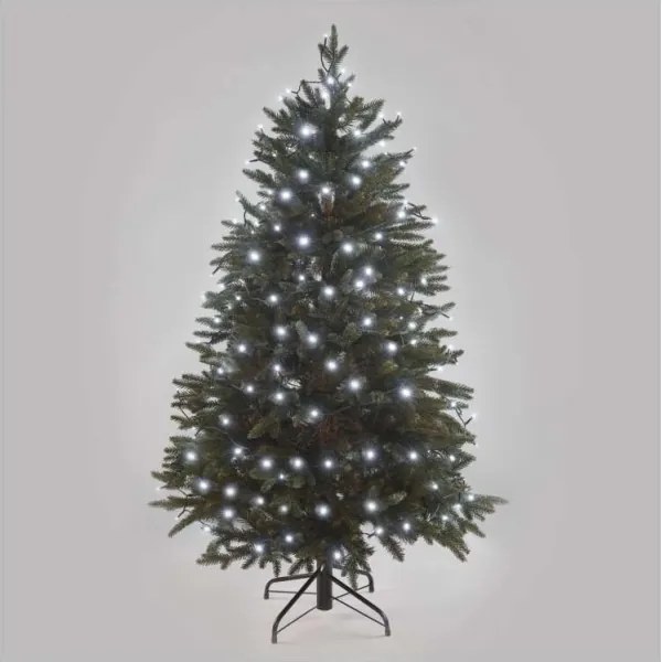 LED Karácsonyi kültéri lánc 180xLED/8 mód 23m IP44 hideg fehér