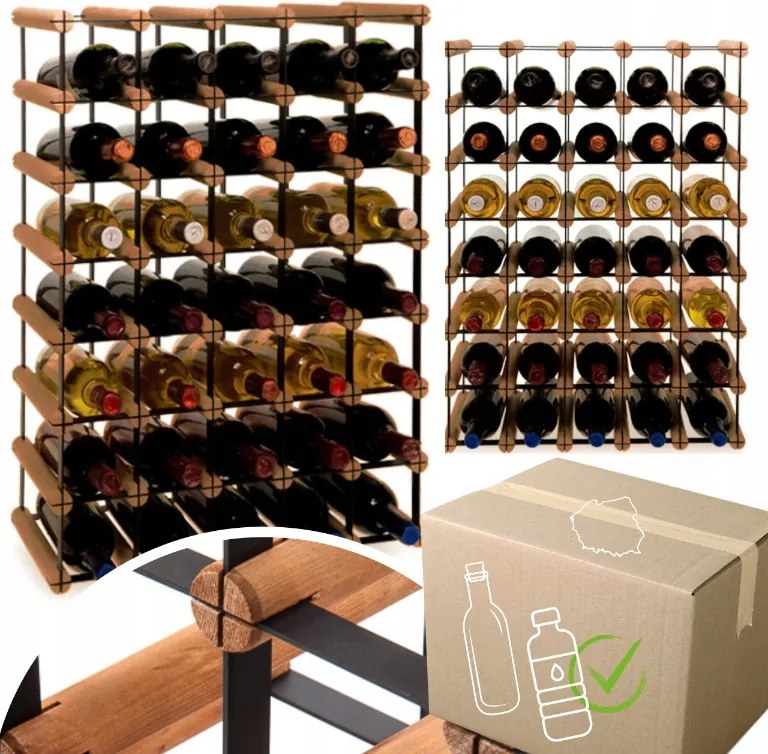 Bortartó állvány Pet palacktartó állvány bortartó állvány 35cipő Modern Öko Nagy