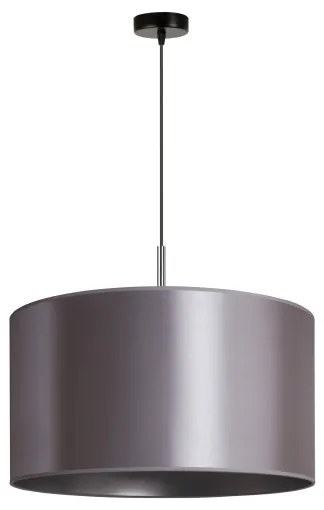 Duolla - Csillár zsinóron CANNES 1xE27/15W/230V á. 45 cm ezüst