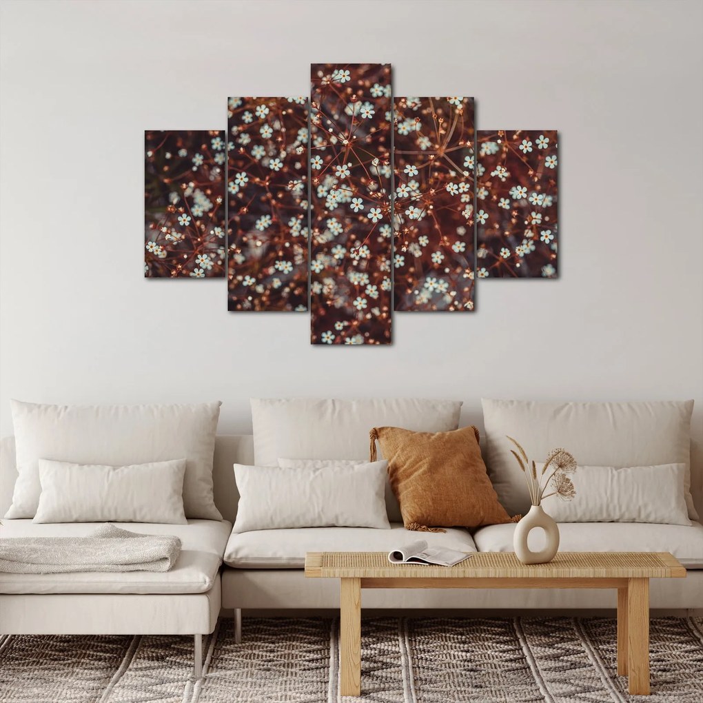 Erdei nefelejcs virág képe (150x105 cm)