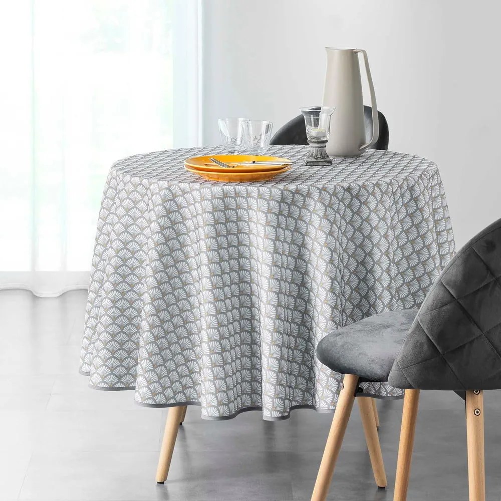 Asztalterítő ø 180 cm Artchic – douceur d'intérieur