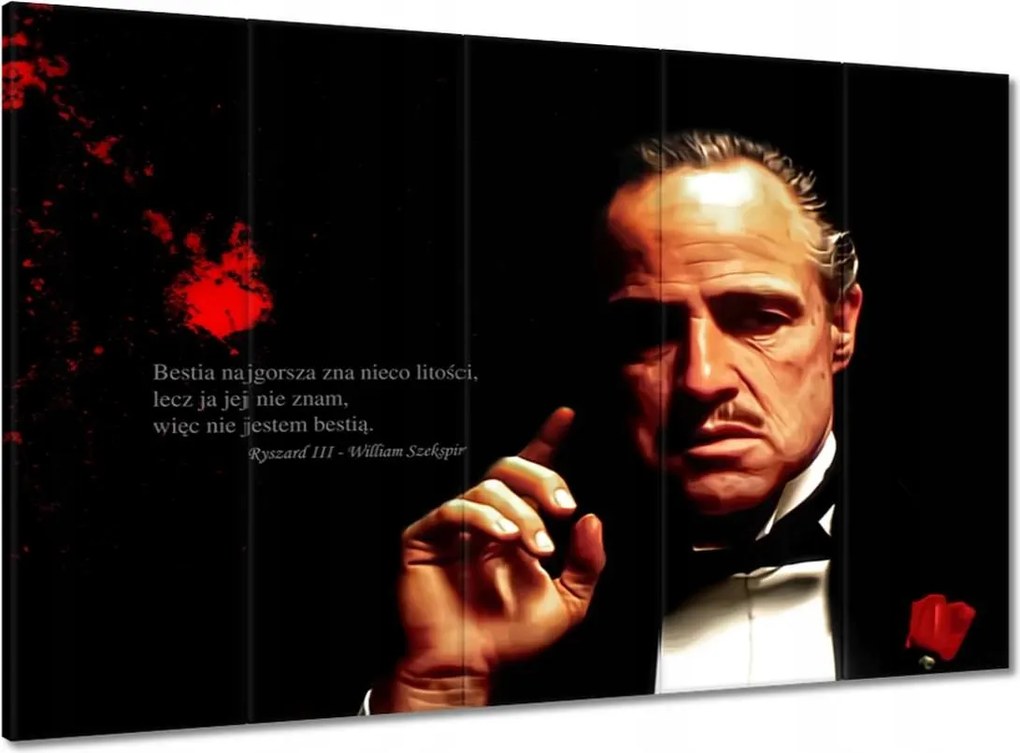 Festmények 100x70 Idézet Shakespeare-ből A fenevad